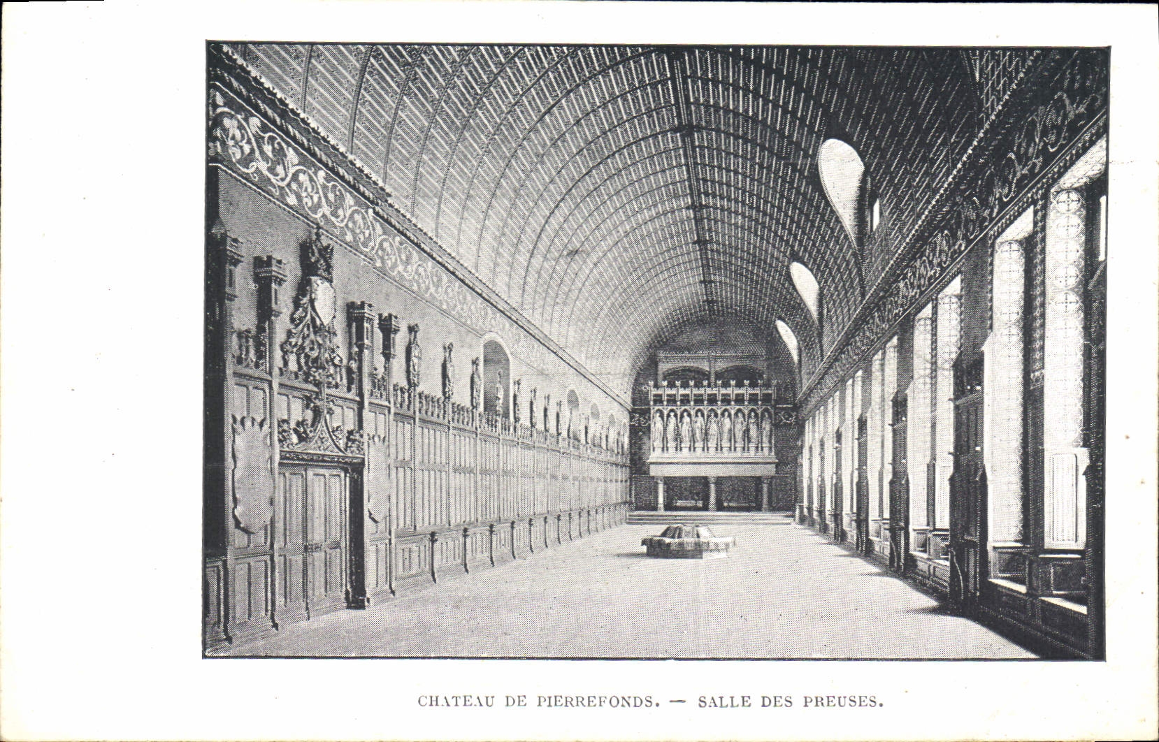CPA Chateau de Merrefonds Salle des Preuses 