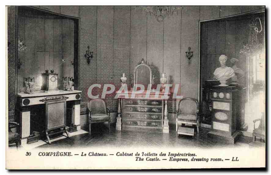 CPA Compiegne Le Chateau Cabinet de Toilette des Imperatrices 