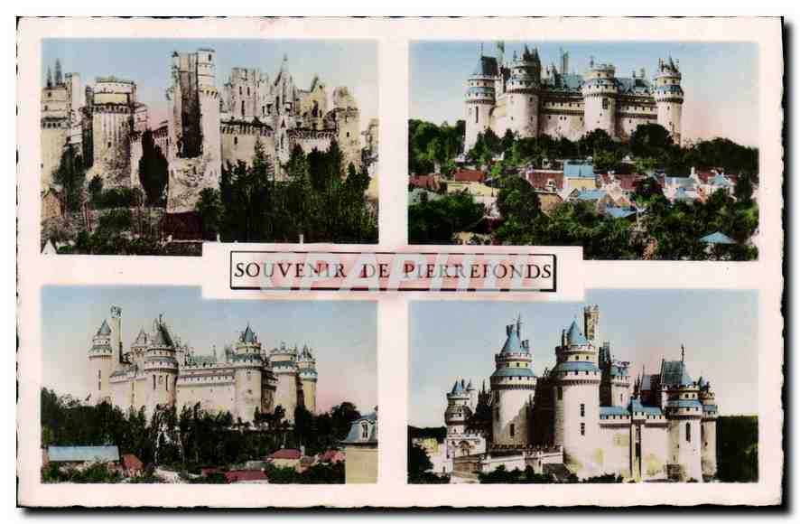 Château de Pierrefonds — Souvenir de Pierrefonds — Photo Véritable (315)
