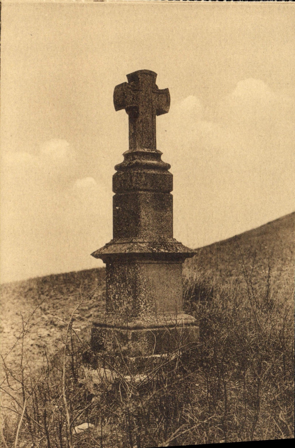 CPA La Croix du Sicaire sur le Chemin de Prouille a Fanjeaux 