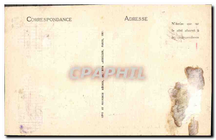 CPA Nimes les Arenes Cote Ouest  — Rückseite