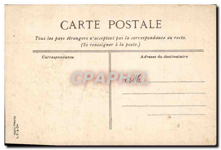 CPA Orange le Theatre Romain cote ouest  — Rückseite