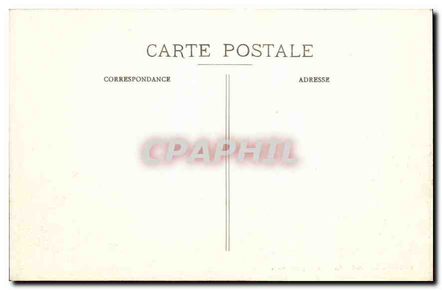 CPA Chateau de Pont Remy Facade Nord  — Back