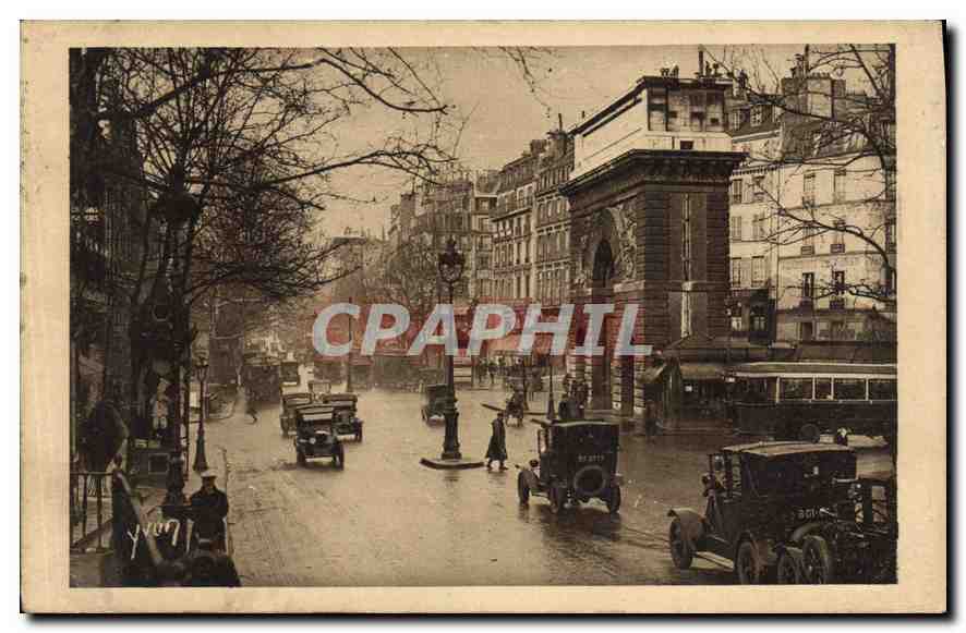 CPA Paris en Flanant le Porte Saint Martin 