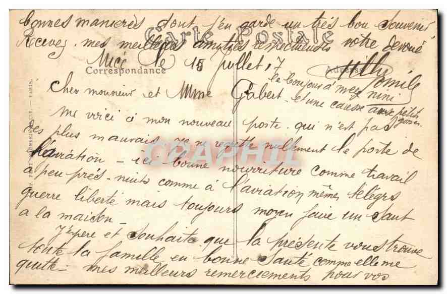 CPA Nice Alpes Maritimes l'entree du Port et le Mont Boron  — Rückseite