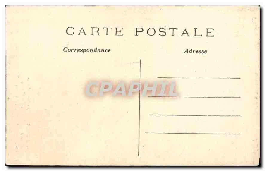 CPA Paris arrt Buttes Chaumont le Sacre Coeur vu a travers  les arbres Buttes Chaumont — Rückseite