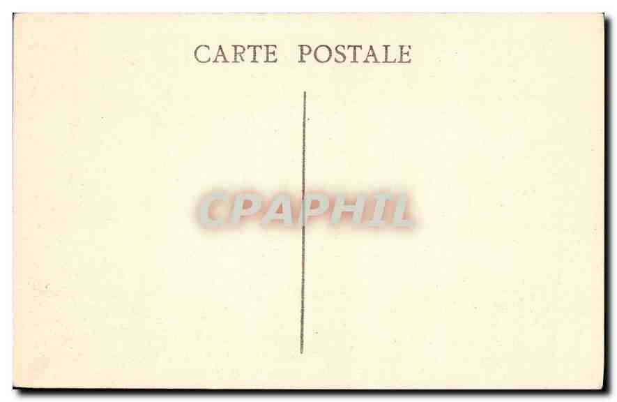 CPA La Sainte Baume Chapelle de Nazareth  — Verso
