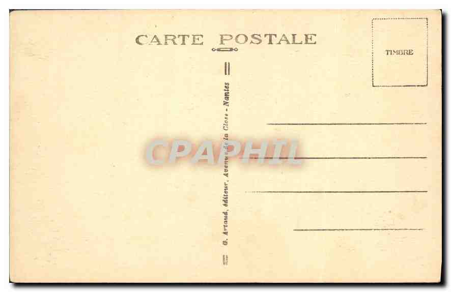 CPA Les Berbiers Vendee la Chapelle des Alouettes  — Rückseite