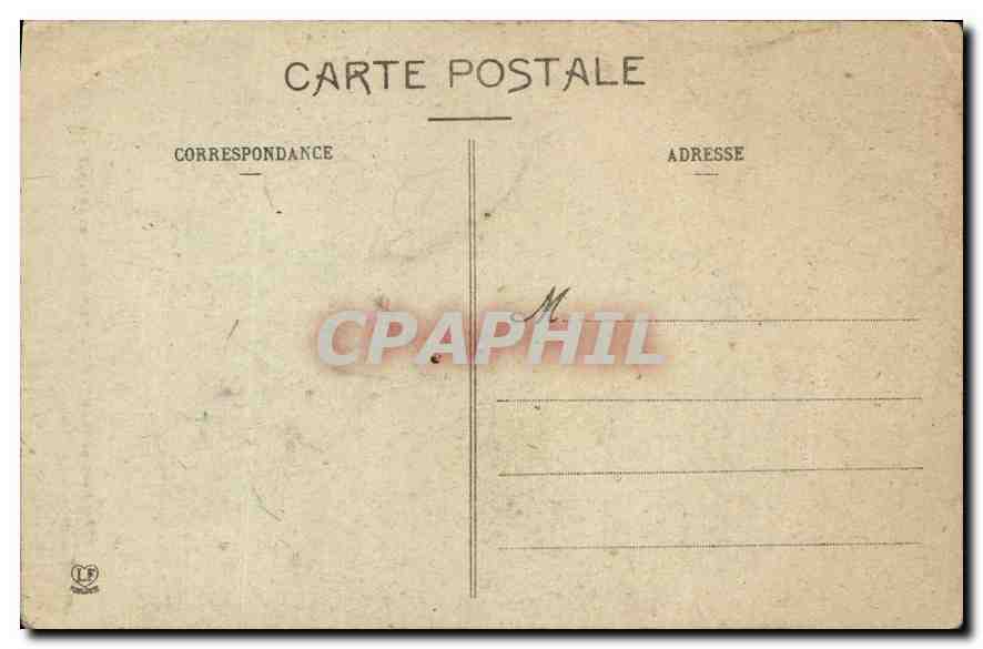 CPA Les Morvagne Noire parc de St Ferreol — Verso
