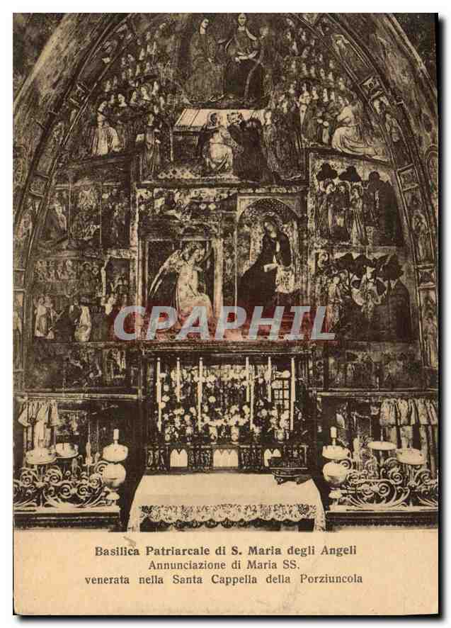 CPA Basilique Patriarcale di S Maria degli Angeli Annunciazione di Maria SS venerata nella Santa Cha