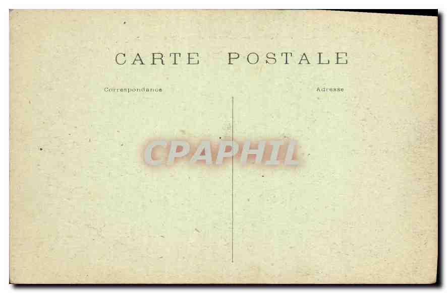 CPA Paris la place de la Concorde  — Rückseite