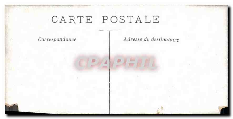 CPA Gouffre de St Michel Basses Pyrenees  — Verso