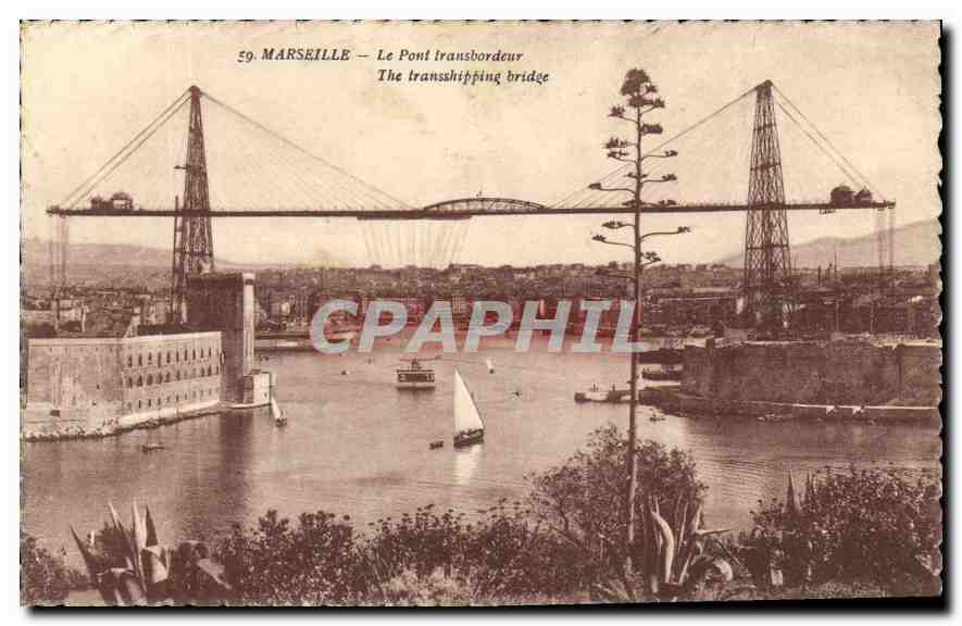 CPA Marseille le Pont Transbordeur 