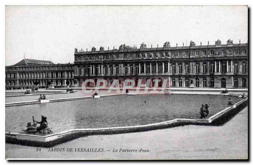 CPA Jardin de Versailles le Parterre d'eau 