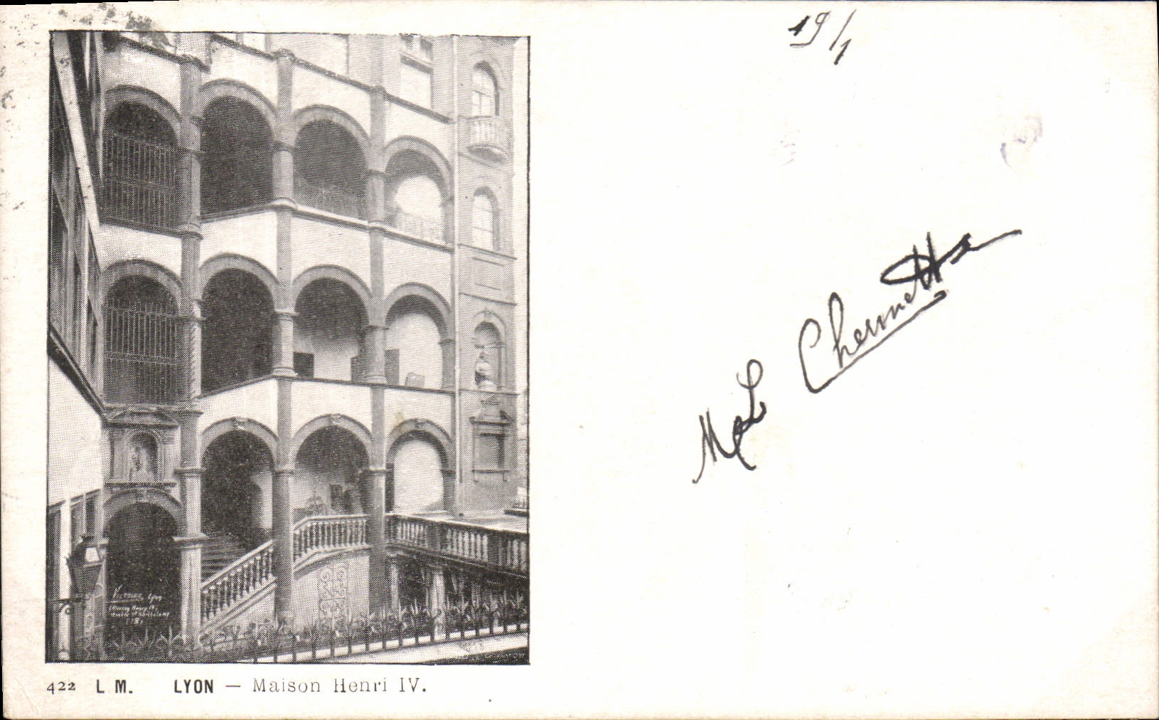 LYON — Maison Henri IV. — L.M. n°422