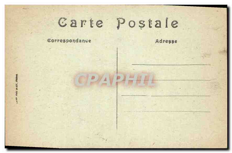 CPA Versailles l'Eglise Notre Dame la Nef  — Rückseite
