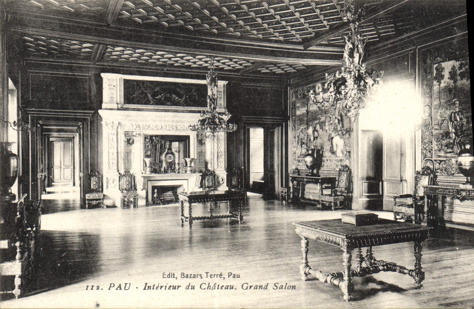 PAU - Intérieur du Château. Grand Salon — Edit, Bazars Terré, Pau, n° 172