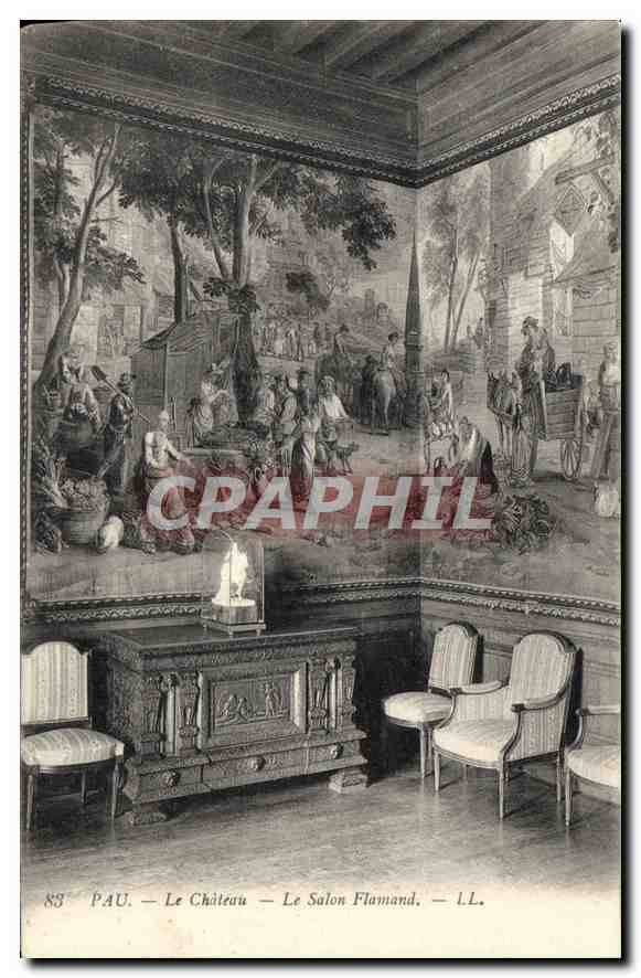 Pau — Le Château — Le Salon Flamand — LL. — n°88