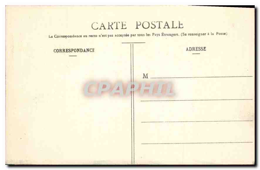 CPA Nancy Arc de Triomphe rue Here  — Verso