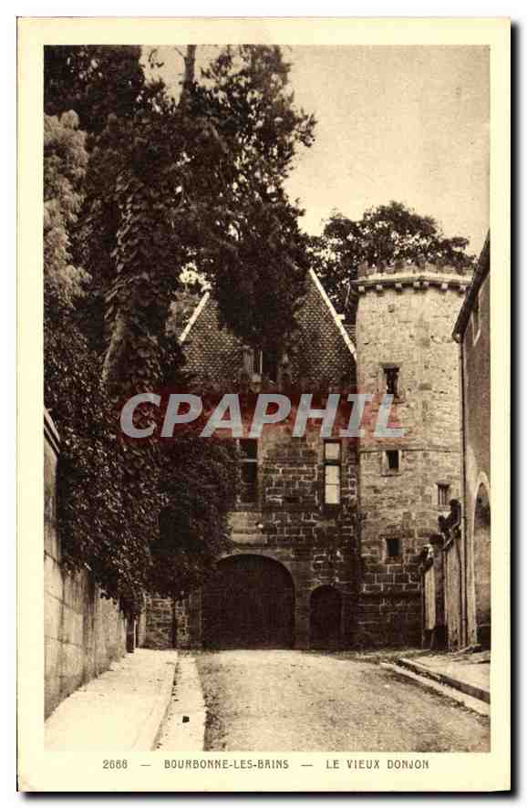 CPA Bourbonne les Bains le Vieux Donjon 