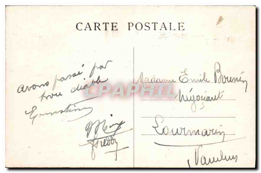 Dauphiné - Sassenage — Innenansicht der Höhlen La Cheminée du Diable — Rückseite