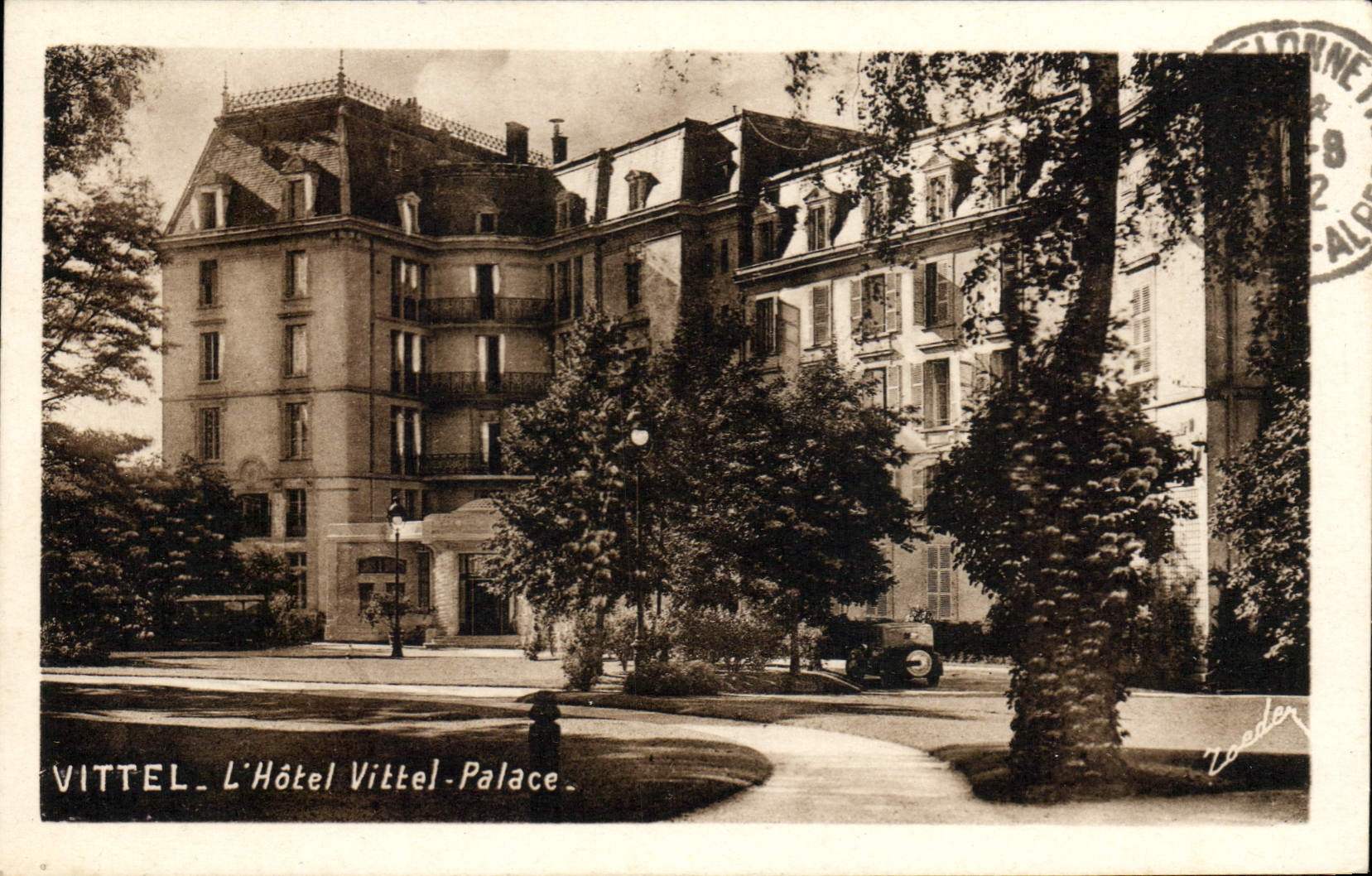 CPA Vittel L'Hotel Vittel Palace 