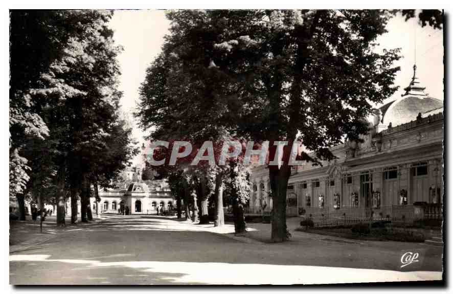 CPA Neris les Bains La Grande Allee du Parc 