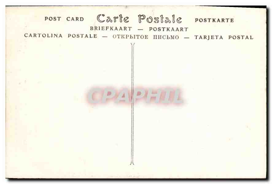 CPA Tapisserie des Gobelins  — Rückseite