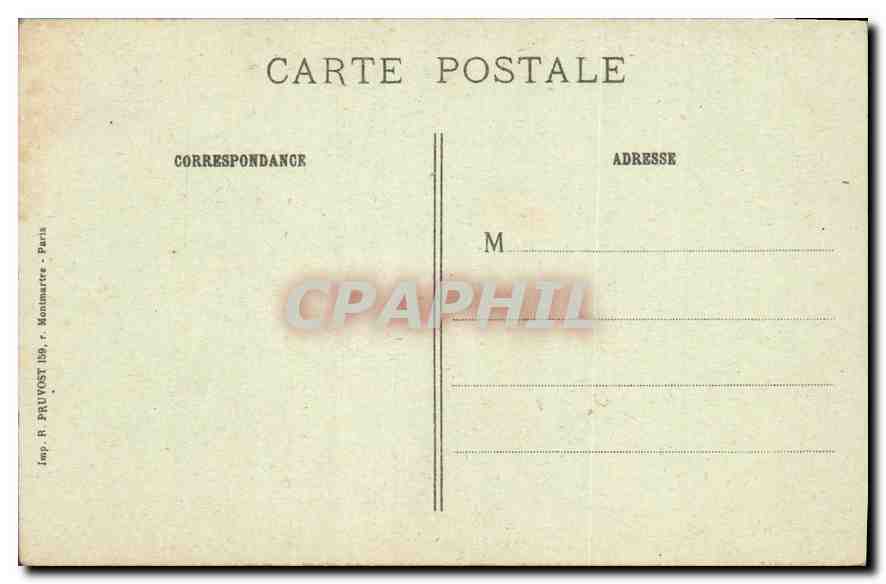 CPA Amiens Somme La Cathedrale garantie contre le bombardement  — Back