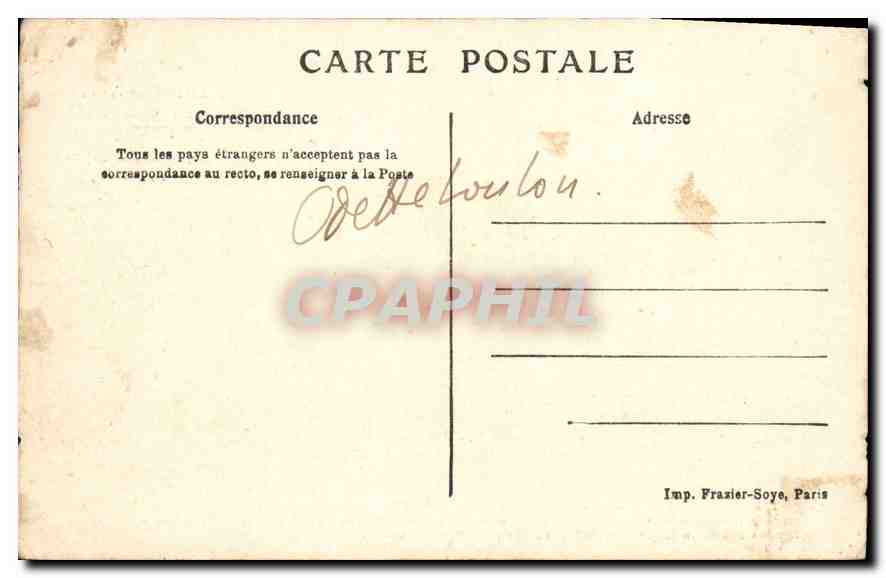 CPA Ligue Maritime et Coloniale Francaise Paris 9 a Les Pheniciens  — Rückseite