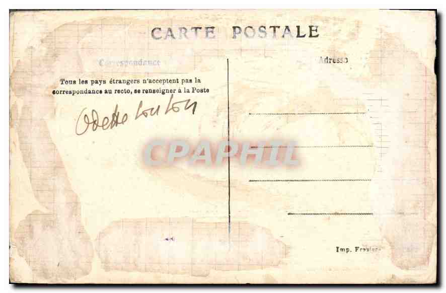 CPA Ligue Maritime et Coloniale Francaise Paris 9 a Les Egyptiens  — Rückseite