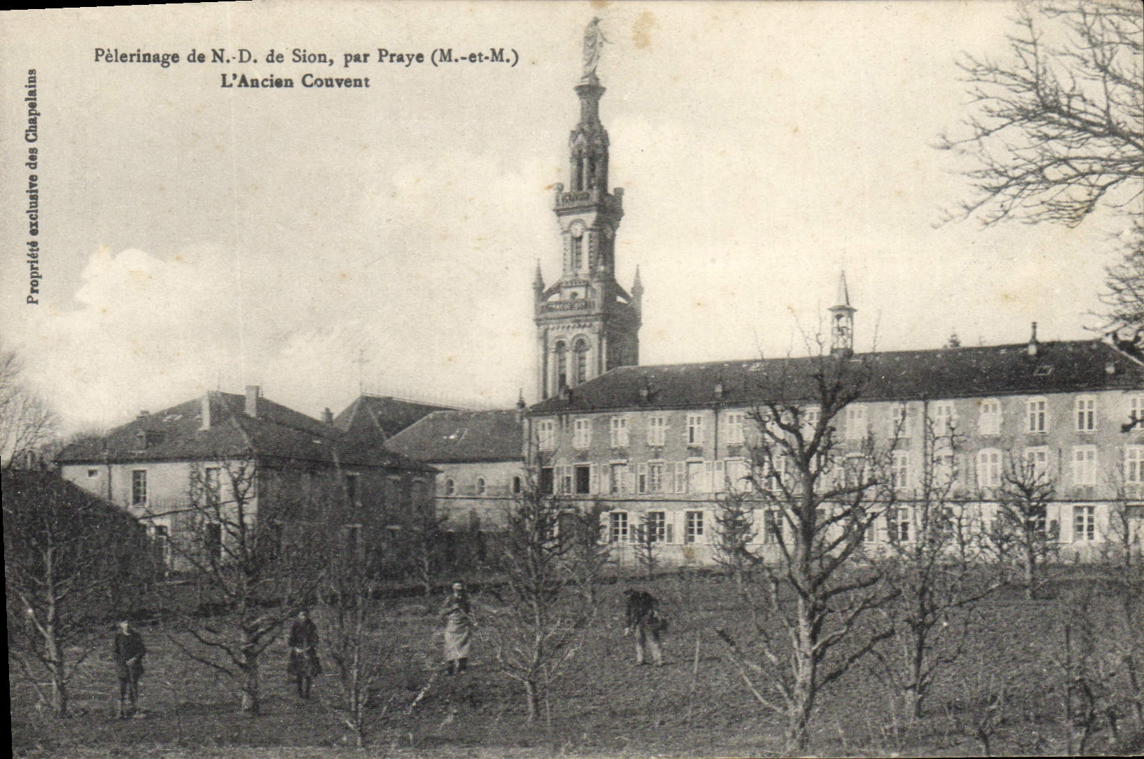 CPA Pelerinage de N D de Sion par Praye M et M L'Ancien Couvent 