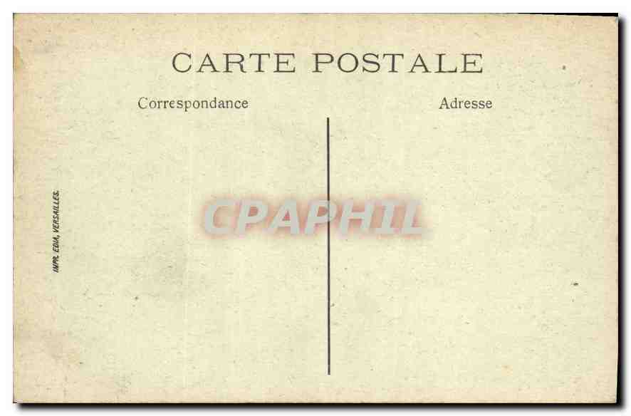 CPA Versailles Musee des Voitures Carosse du Sacre de Charles X  — Verso