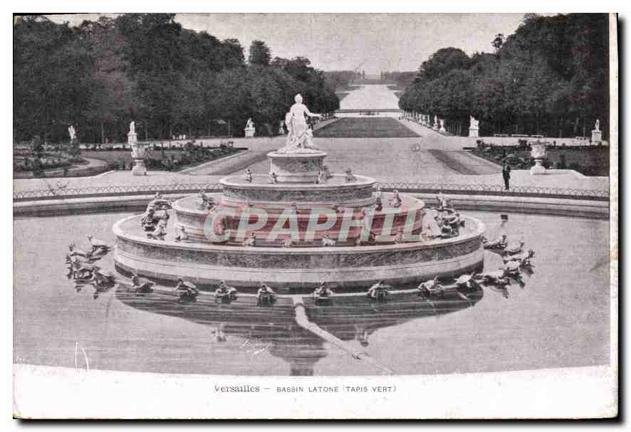 Versailles — Bassin Latone (Tapis Vert) — éditeur non identifié
