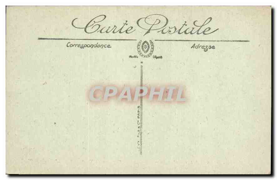 CPA La Signature de la Paix de la Grande Guerre Versailles Galerie des Glaces La Table historique  — Verso