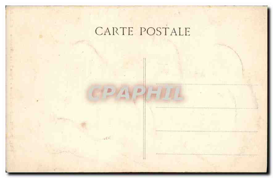 CPA Paris Notre Dame Portail des Chantres — Verso