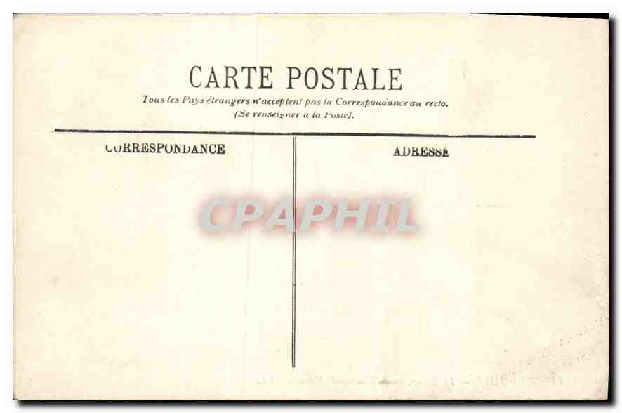 CPA Nemours Le Loing vu du Champ de Mars  — Rückseite