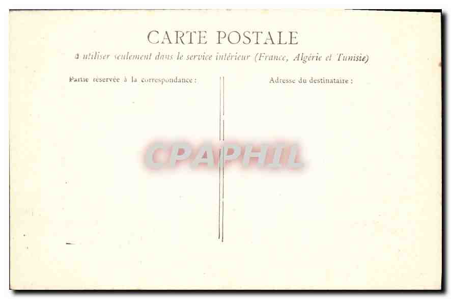 Château d'HAUTEFORT — Intérieur de la Chapelle — éditeur non visible — Verso