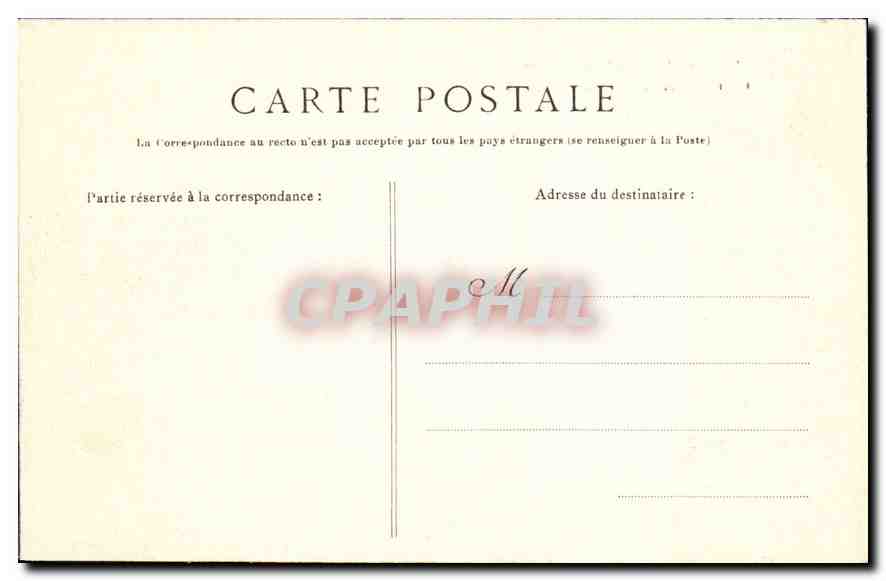 Excideuil — Château des Talleyrand — Périgord — Coll. A. Astruc, phot. édit. Bergerac — Rückseite