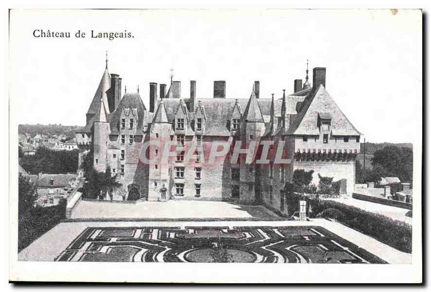 CPA Chateau de Langeais 