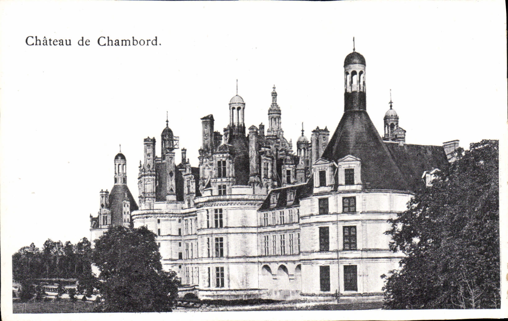 CPA Chateau de Chambord 
