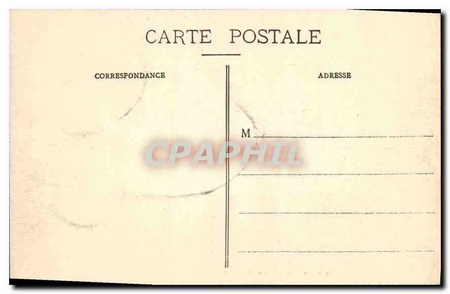 CPA Nancy Hemicycle de la Carriere Palais du Gouvernement  — Rückseite