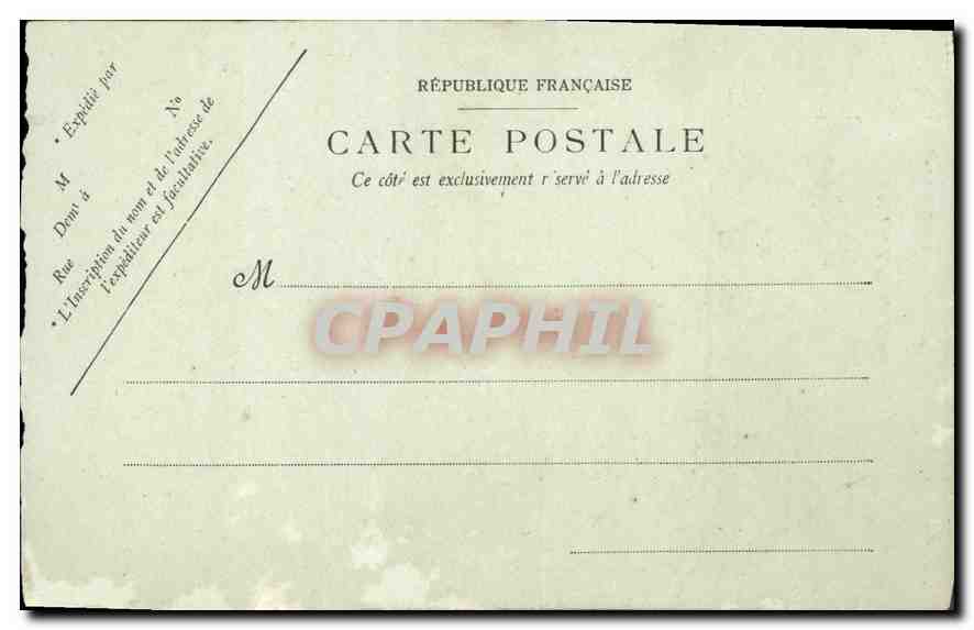CPA Rouen La Maison de Diane de Poitiers  — Rückseite