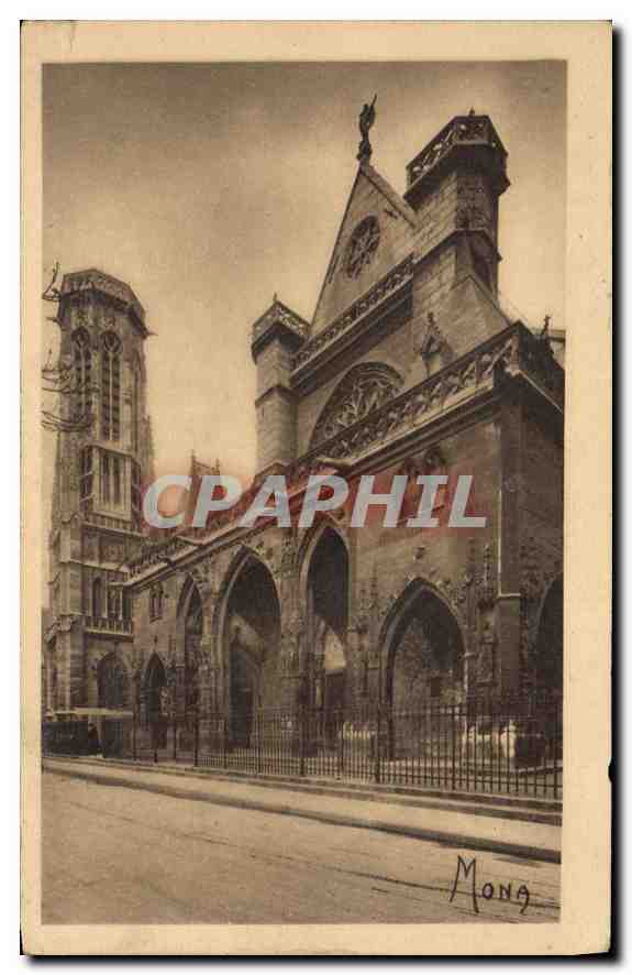 CPA Paris Eglise St Germain l'Auxerrois 