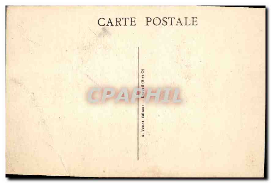 CPA Amblecy cimetiere Militaire du Bois Robert  — Rückseite