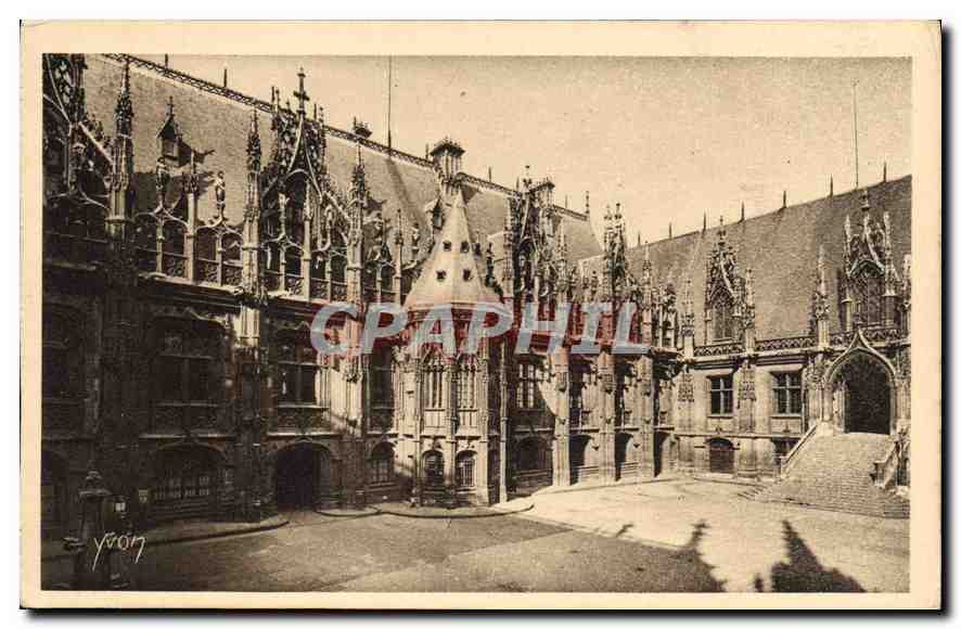 CPA La Douce France Rouen Palais de Justice 