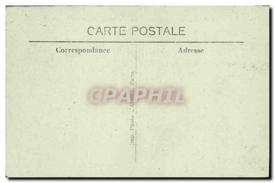 CPA Paris la Place de la Concorde et la Seine Panorama  — Rückseite