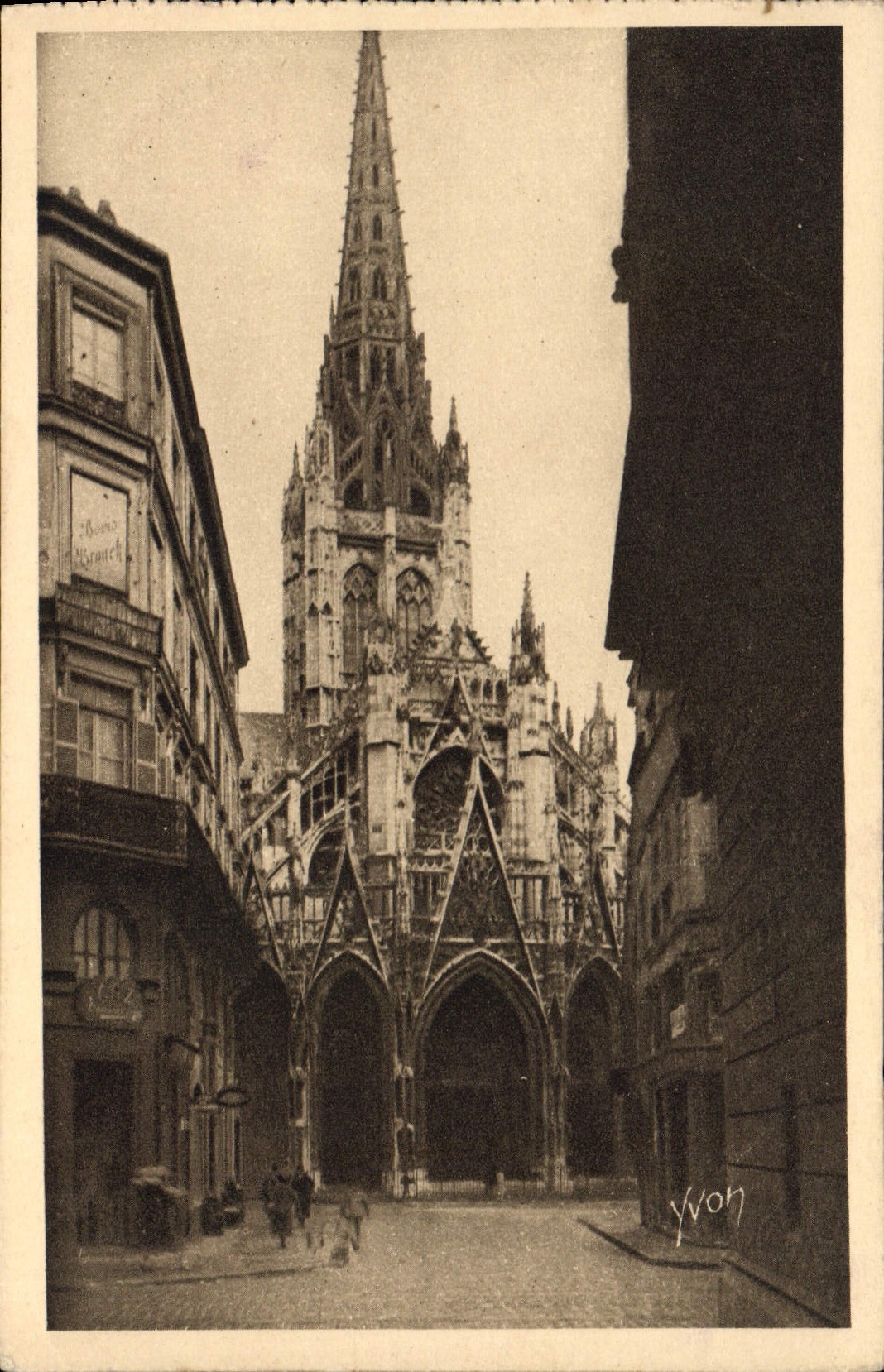 CPA La Douce France Rouen Eglise Saint Maclou 