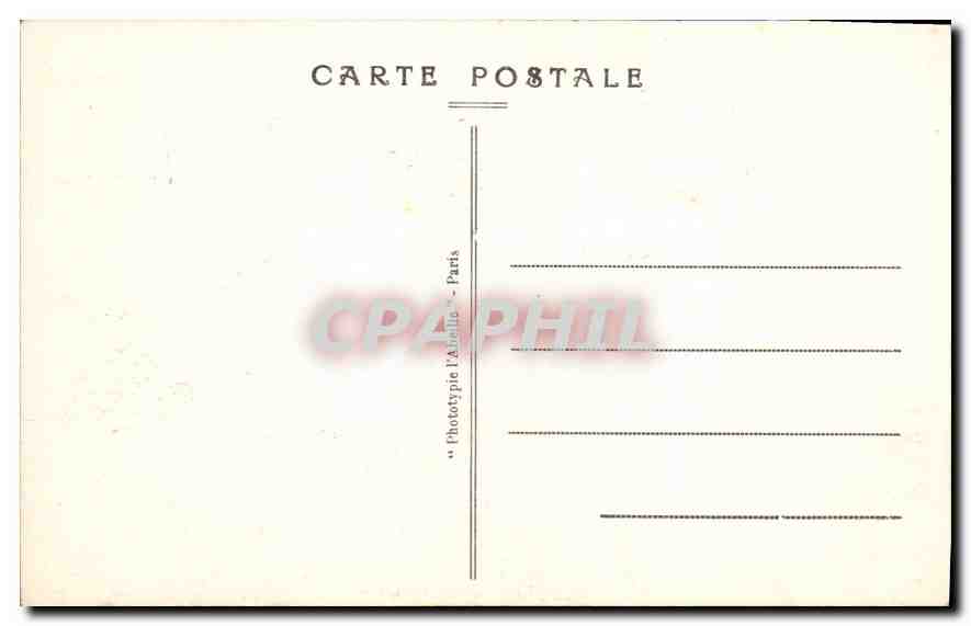 CPA Paris Arc de Triomphe de l'Etoile Lieu de Sepulture du Soldat inconnu Hommage national  — Rückseite