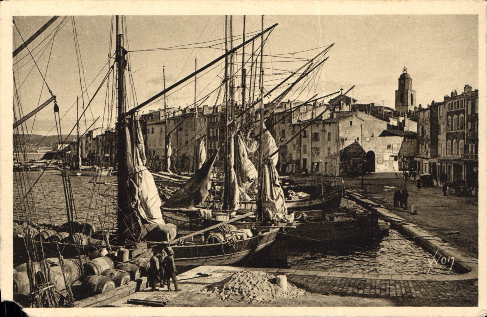 Saint-Tropez — Vue générale du Port — Les Éditions Yvon, Paris, n°58